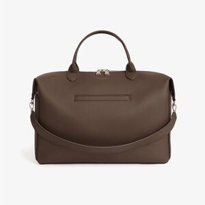 Chic Brown Leather Women's Mina Baie Midi Baby Bag